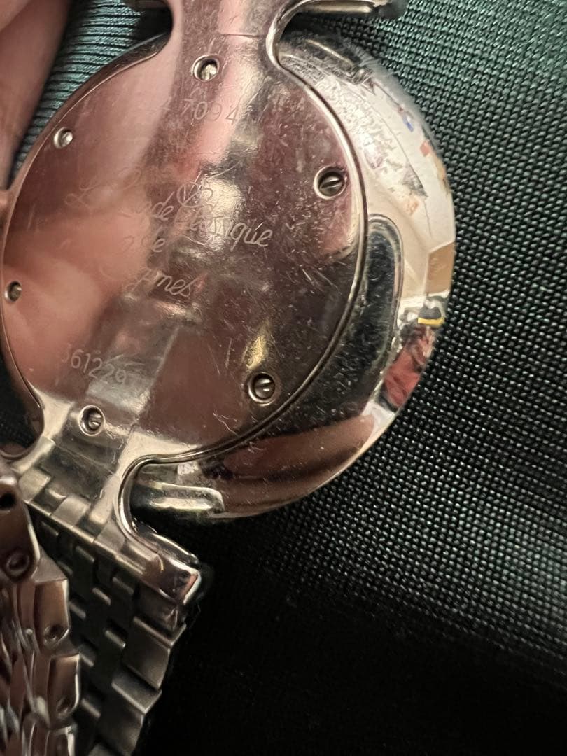 LONGINES 黒文字盤 時計 6126