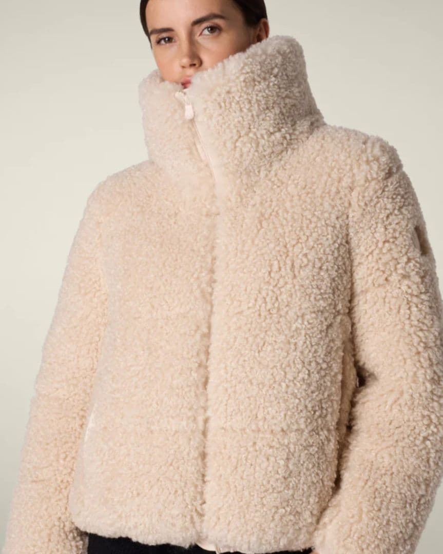 セイブザダック　ジャケット ベージュ