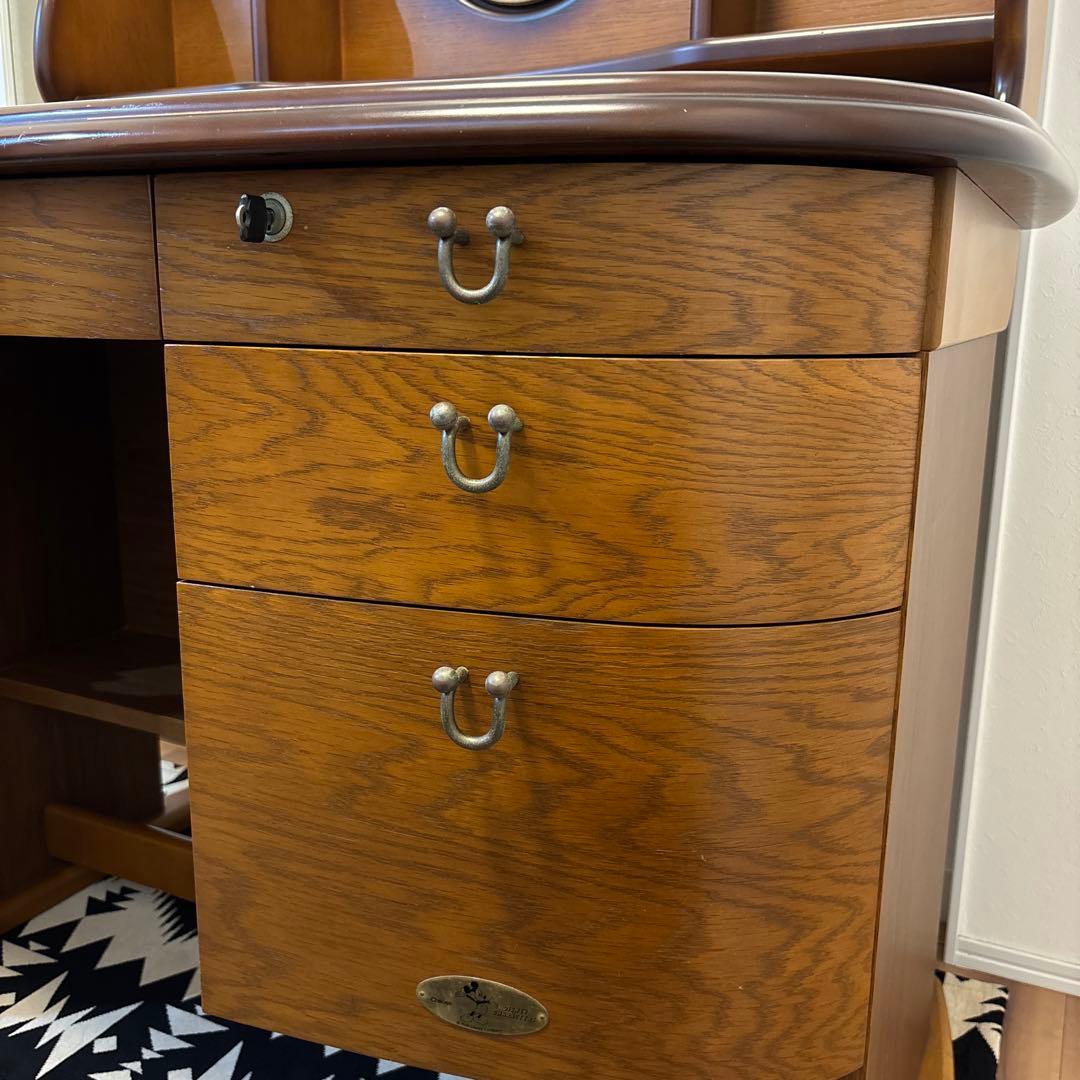 ヴィンテージ　ディズニー　ミッキー　Disney　アンティーク　チトセ学習机