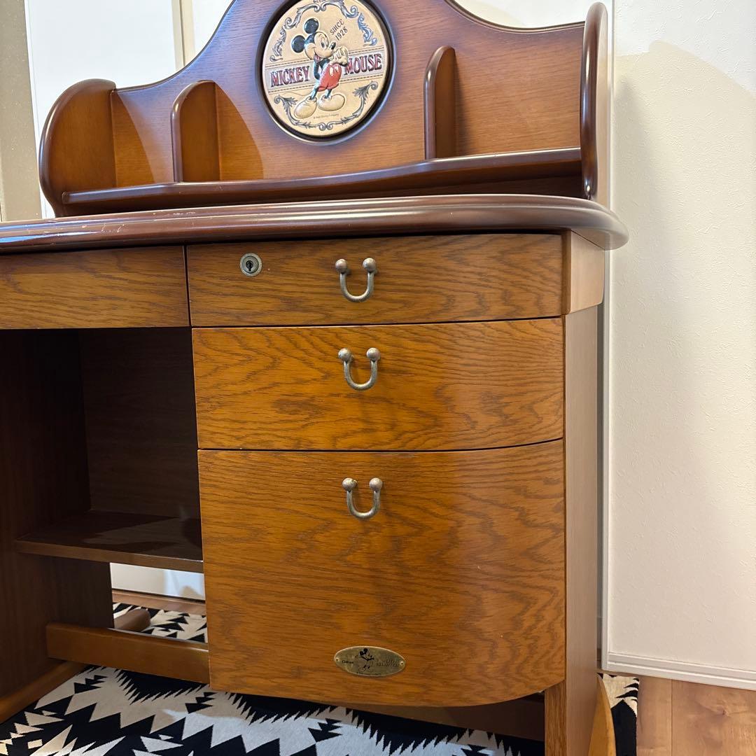 ヴィンテージ　ディズニー　ミッキー　Disney　アンティーク　チトセ学習机