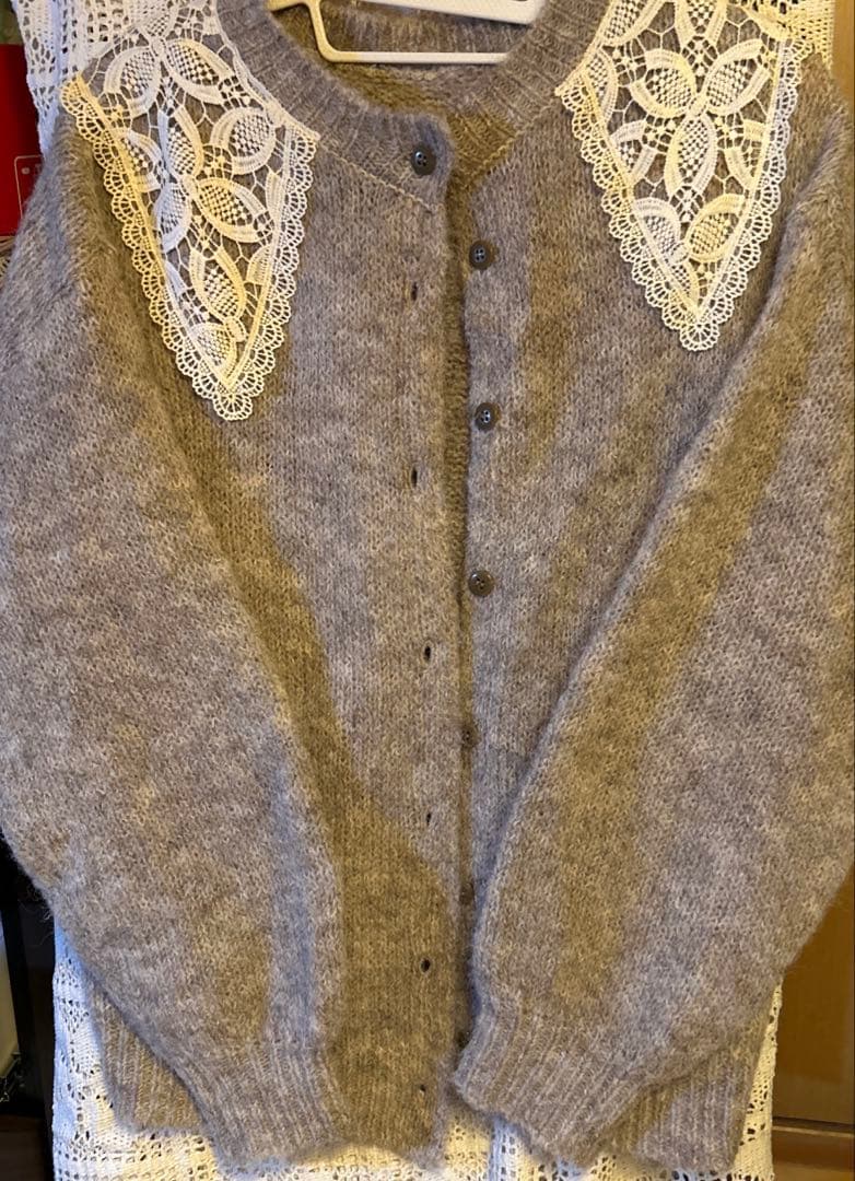 サマンサモスモスカーディガンモカ