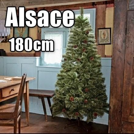 Alsace アルザス クリスマスツリー 180cm リアル 北欧風 おしゃれ