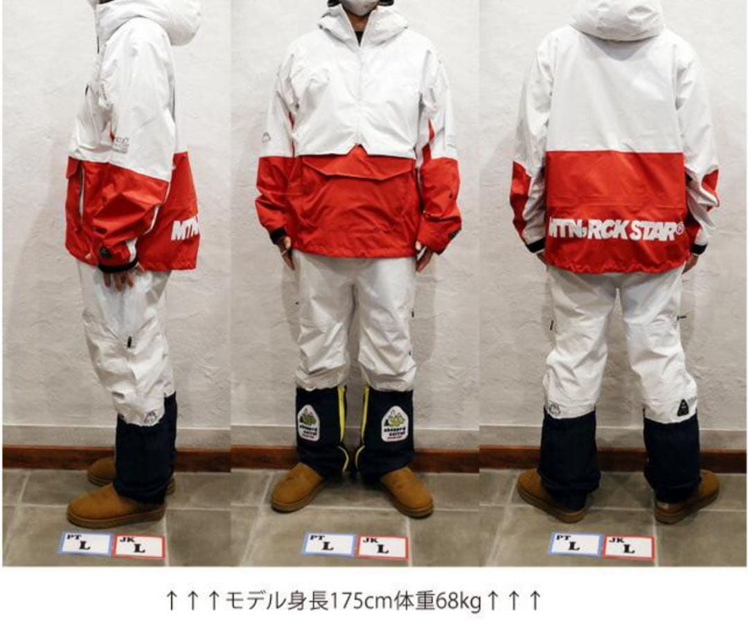 スノーボード 23-24 MTN.ROCK STAR HMK2 JACKET 3LAYER
