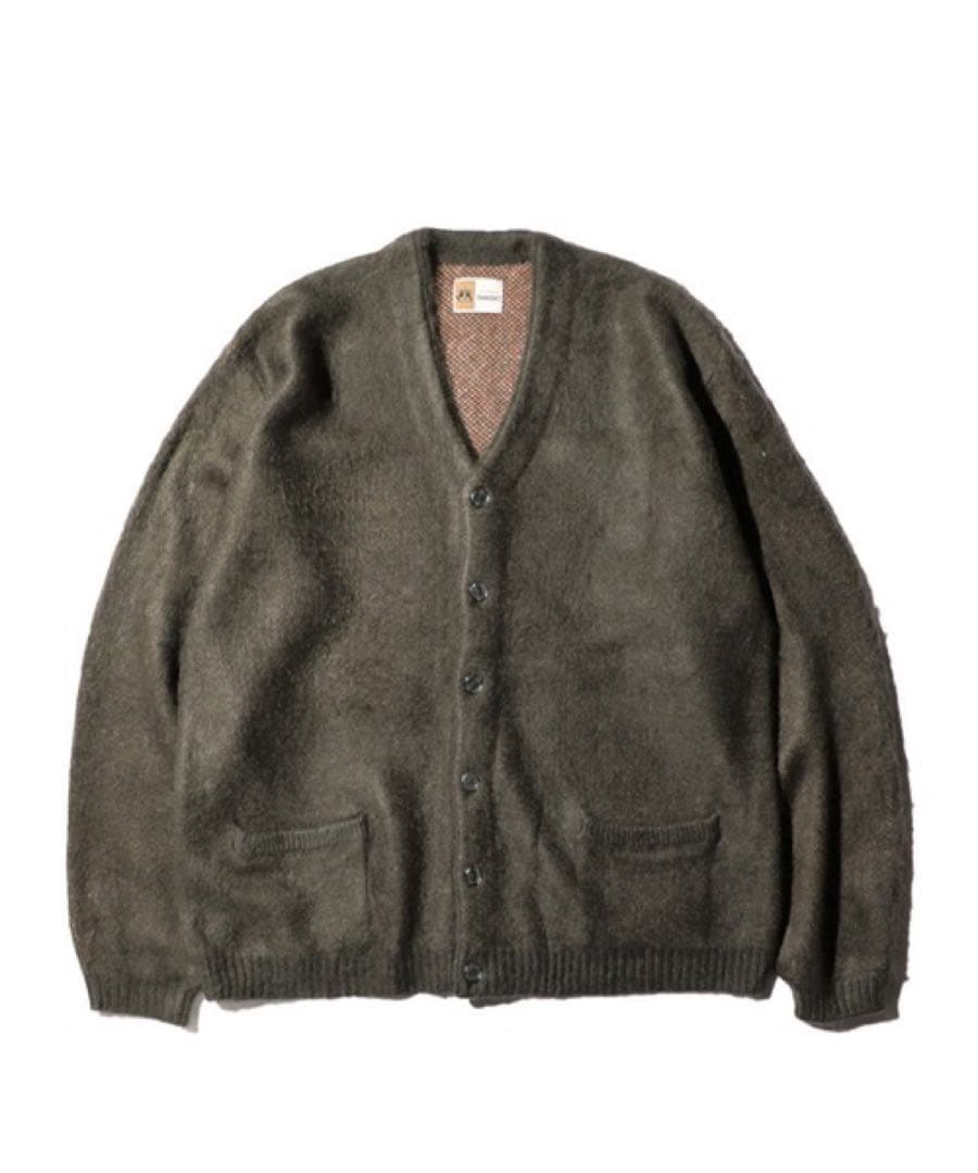 【新品】24AW TOWNCRAFT タウンクラフト シャギー カーディガン L