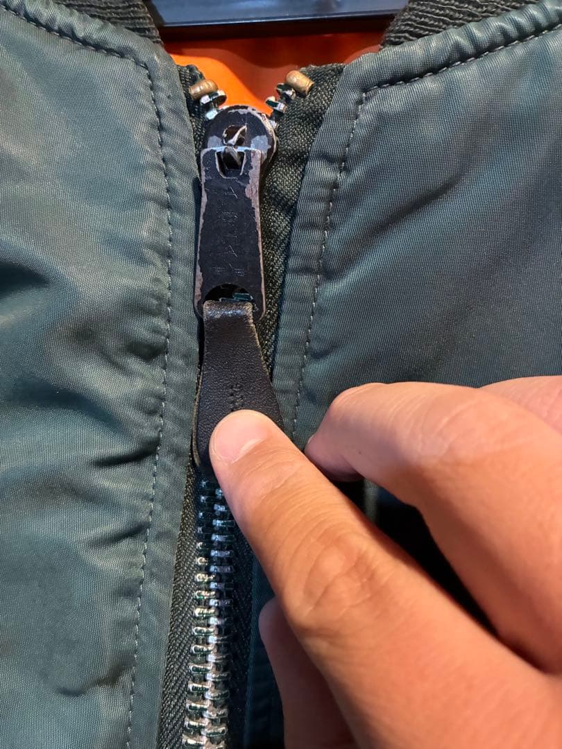 K*N様 ALPHA MA-1 90s オリーブグリーン XL 身幅72cm 希