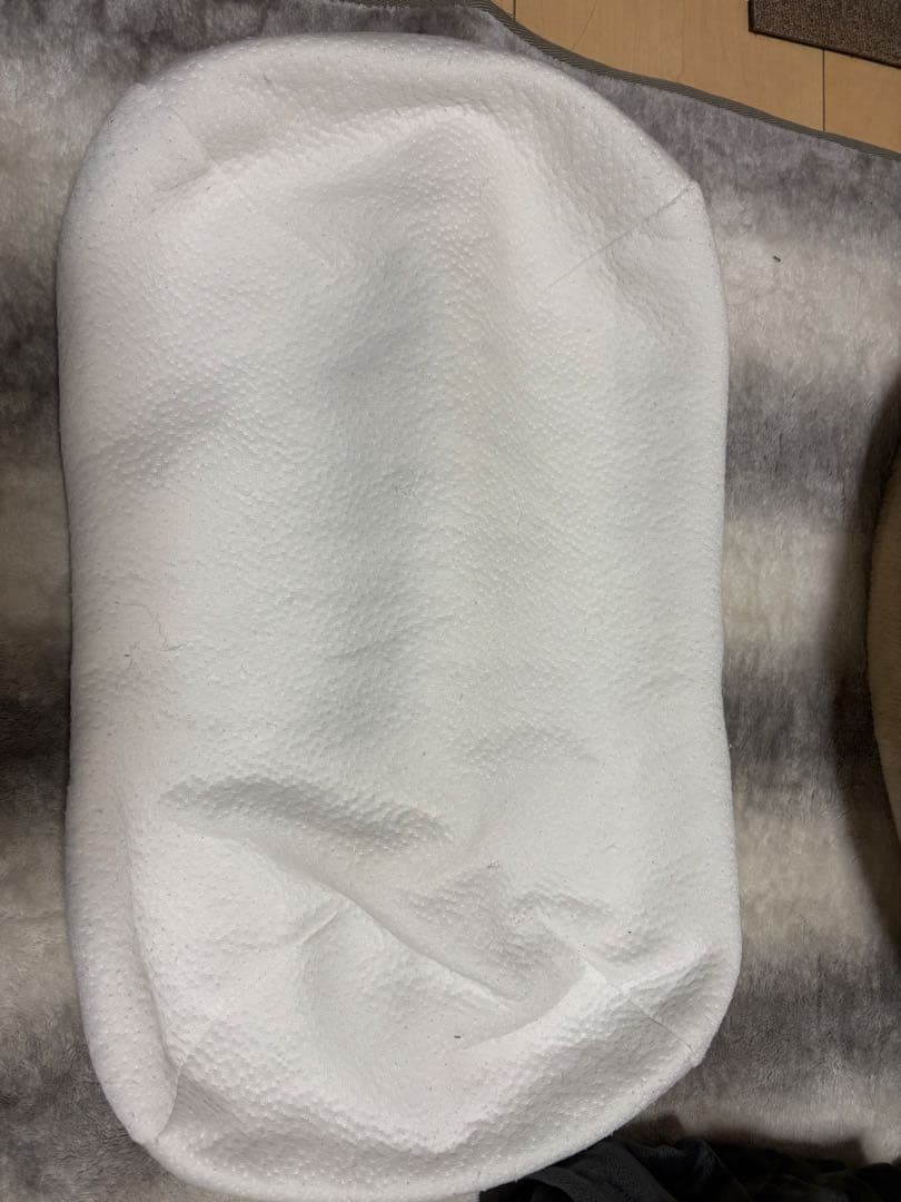 ヒツジのいらない枕 極柔　カバー付き