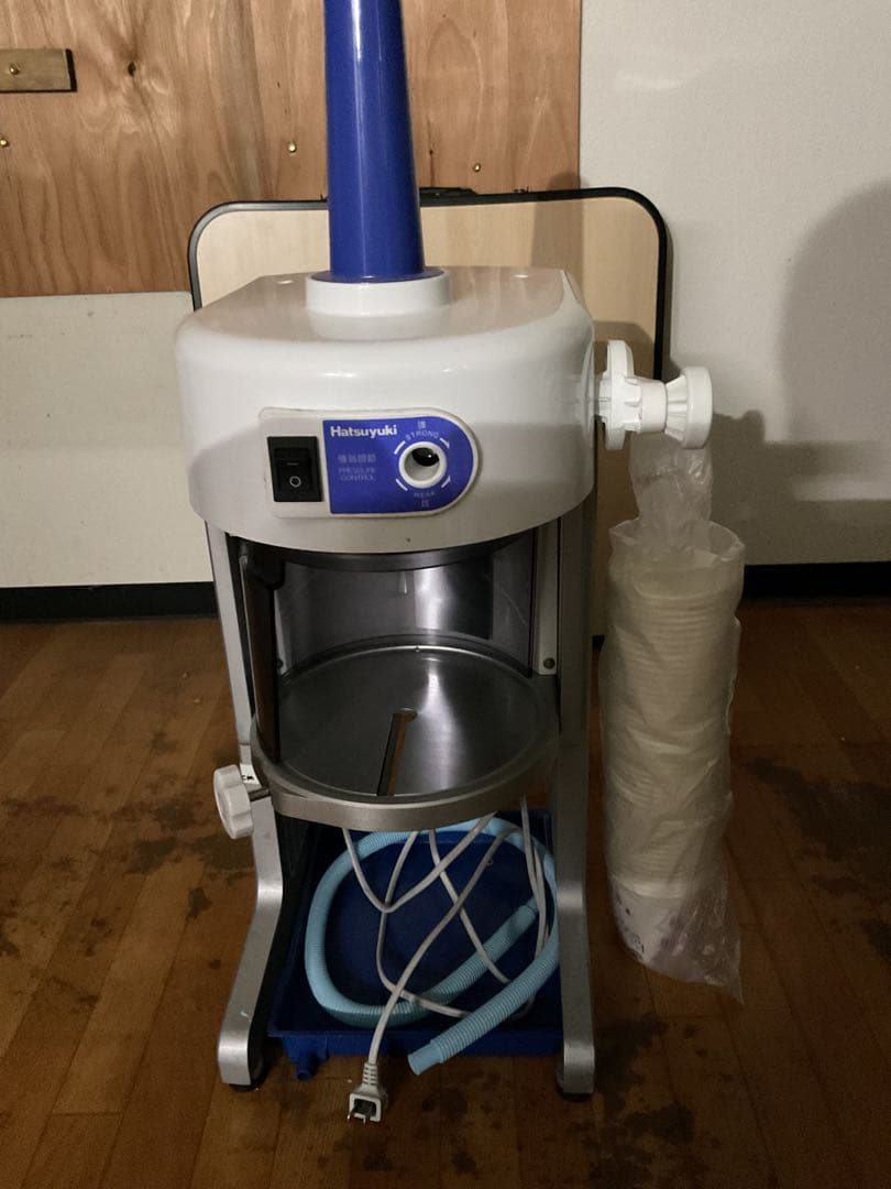Hatsuyuki かき氷機 ホワイト・ブルー