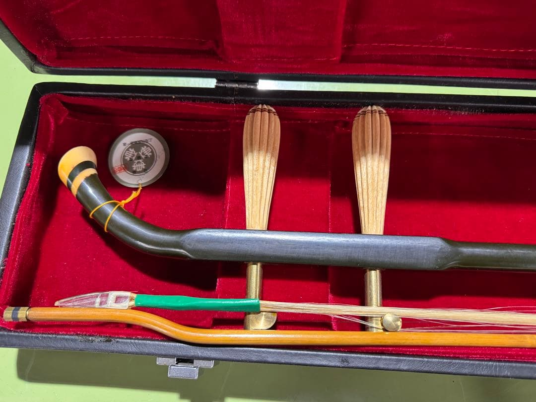 中国　二胡 紅木 中国楽器 現状品