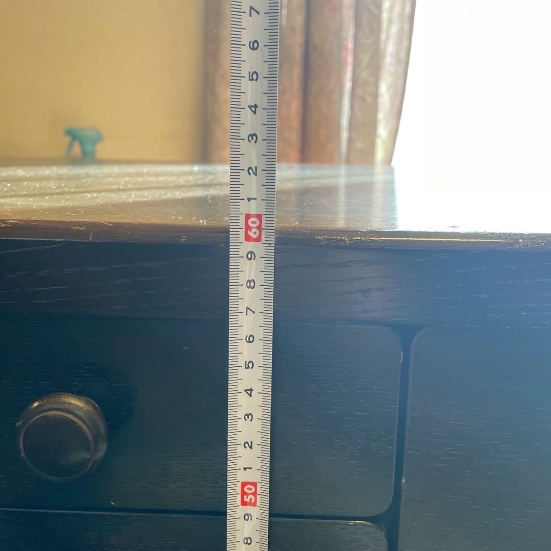 木製 押入れ収納 タンス チェスト 低床タイプ