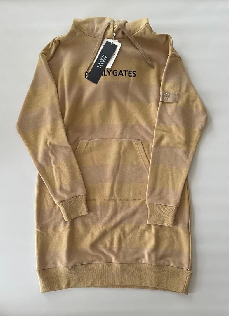 【新品未使用】PARLYGATES パーリーゲイツ　ワンピース　フード付き