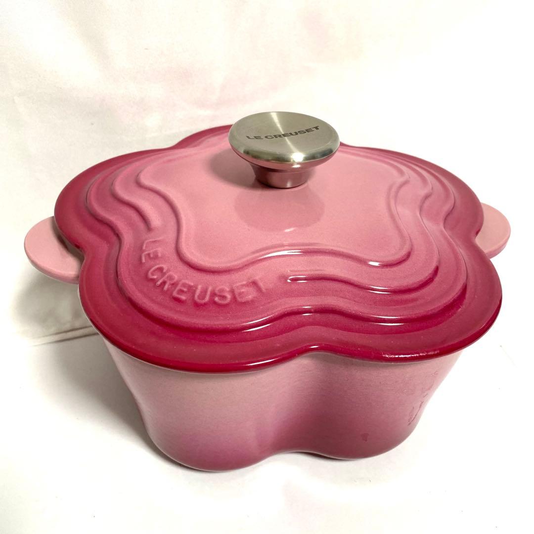 LE CREUSET ルクルーゼ ココットフルール ベリー 両手鍋 20cm