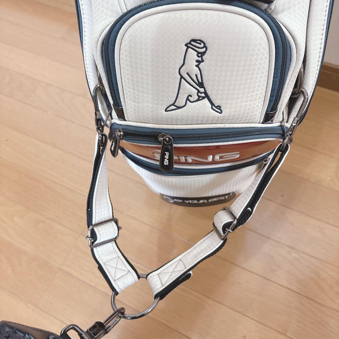 K387 MR.PING キャディバッグ KARSTEN ３点式フード無し