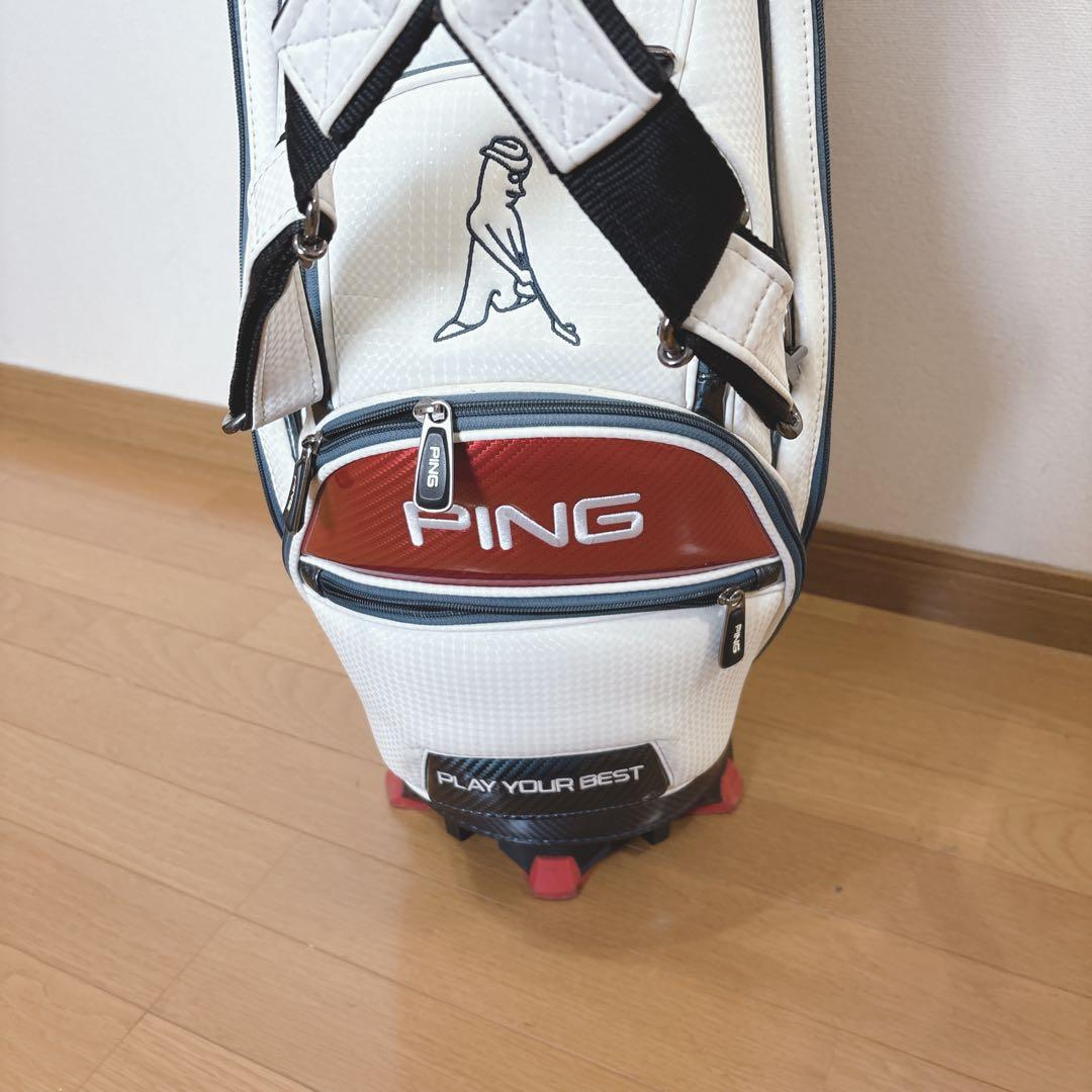 K387 MR.PING キャディバッグ KARSTEN ３点式フード無し