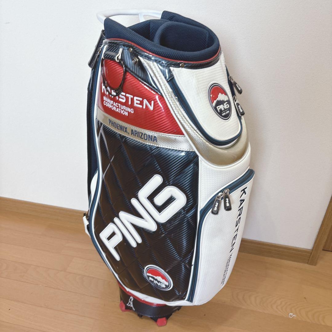 K387 MR.PING キャディバッグ KARSTEN ３点式フード無し
