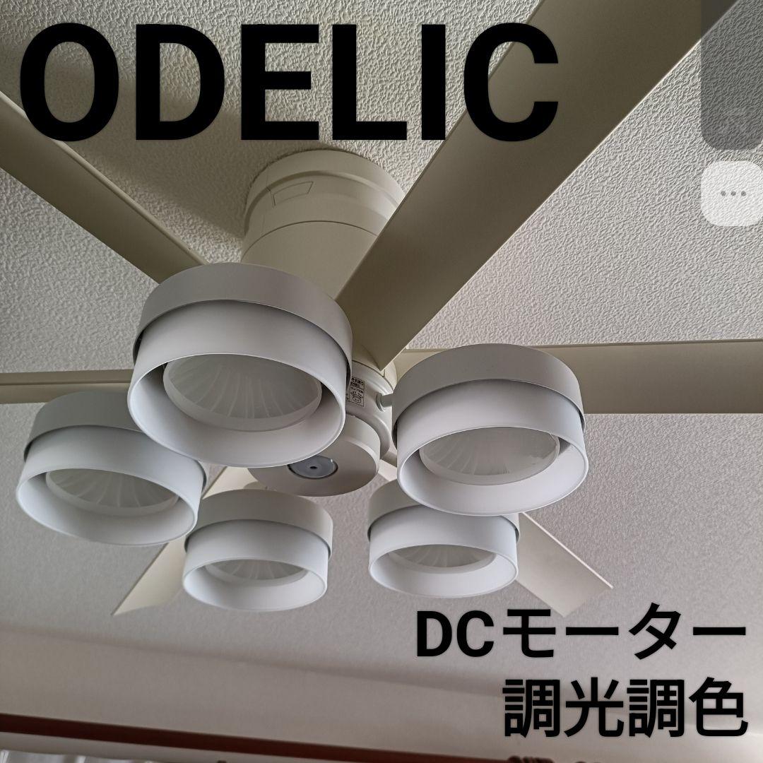 【1.31だけ値下】ODELIC シーリングファン DCモーター 調光調色