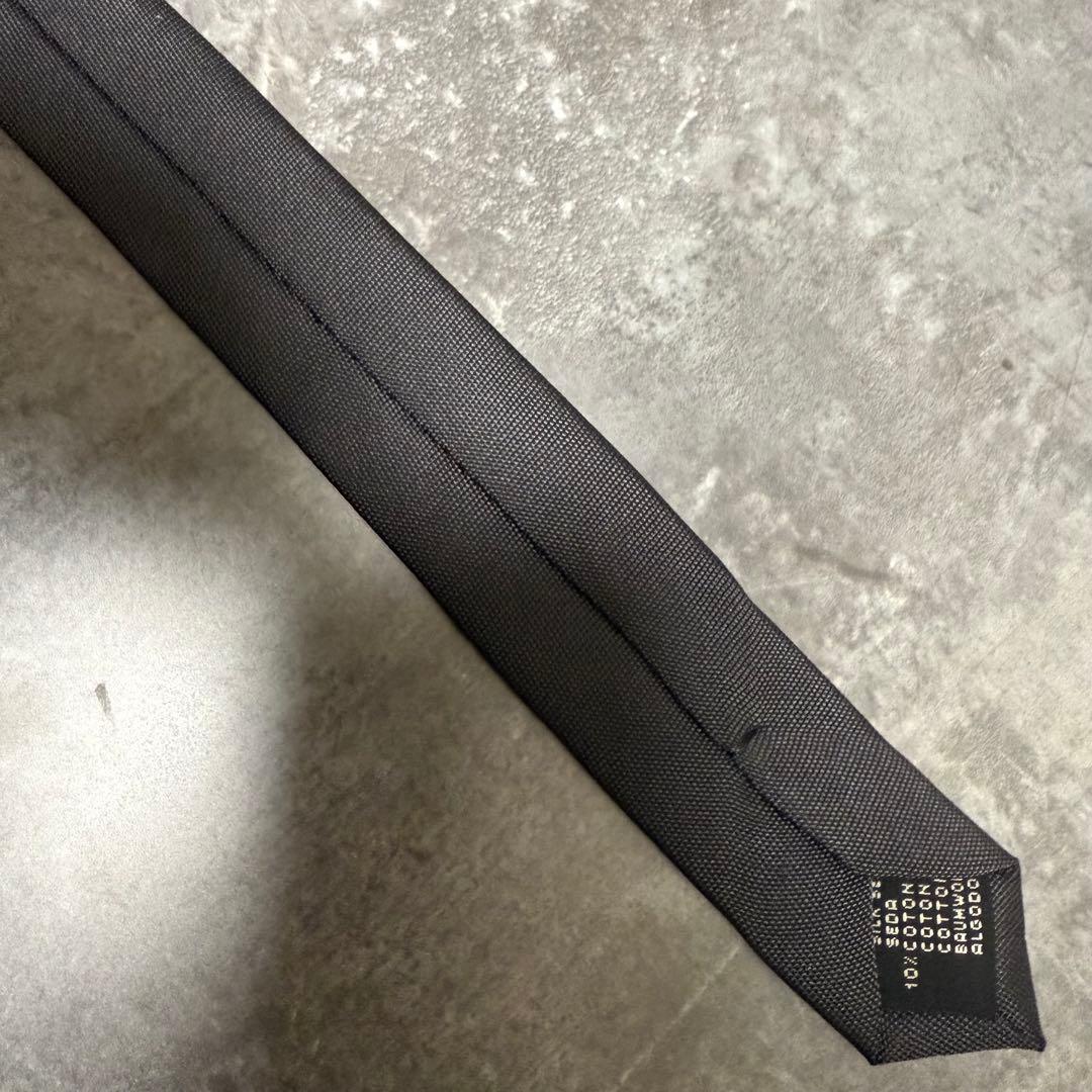 【✨極美品✨】Ermenegildo Zegna ネクタイ ソリッド 無地 希少