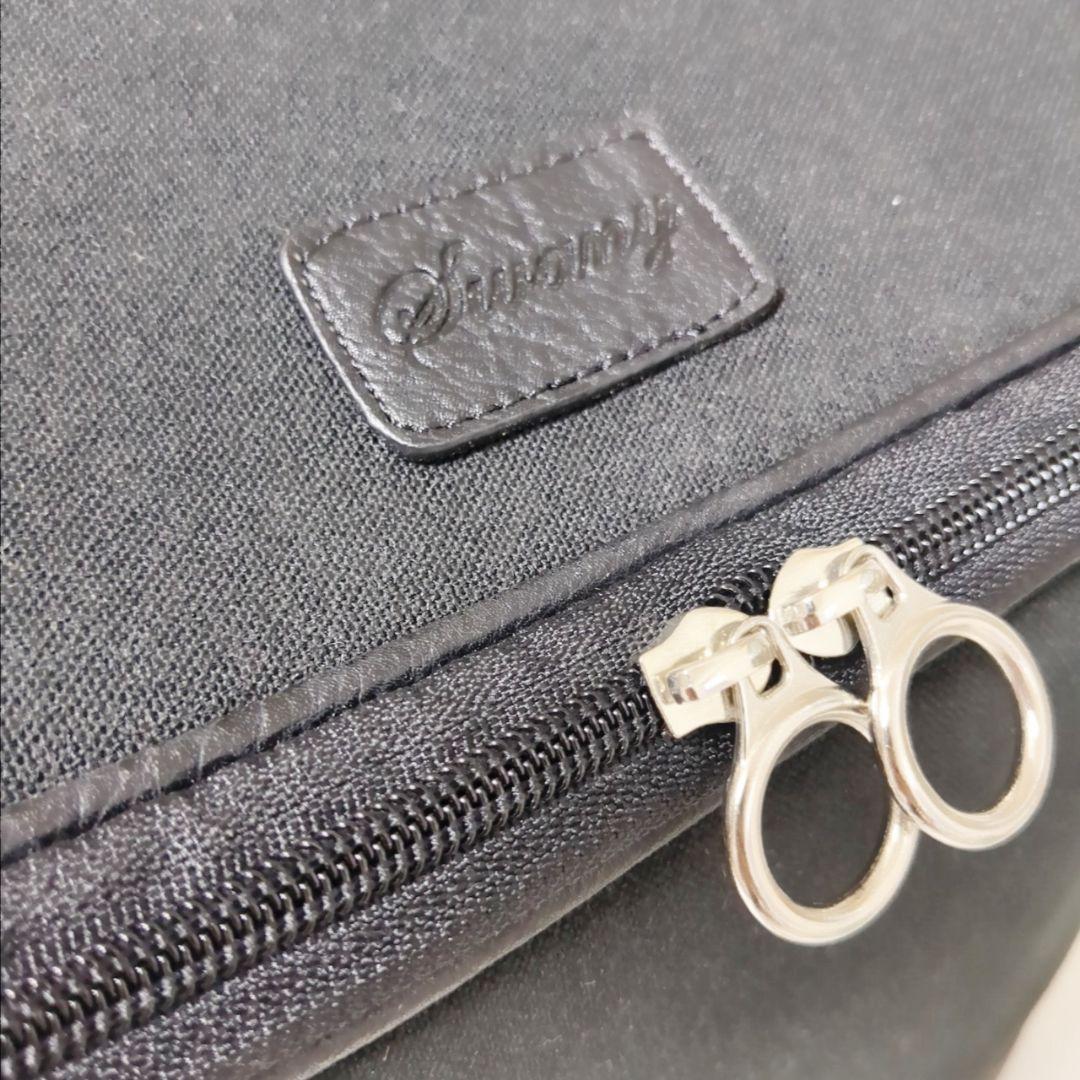 【良品】SWANYスワニー キャリーバッグカート座面付き4輪ブラック黒　機内持ち