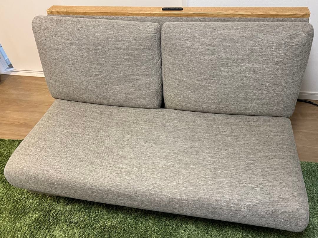 ニトリ　2Pソファ LD1 DR/BE