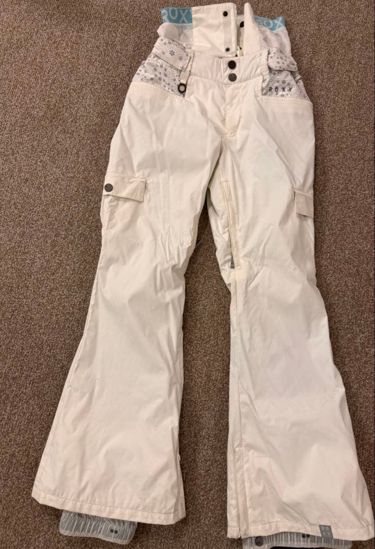 ROXY ファー付きスノボーウェア　セット