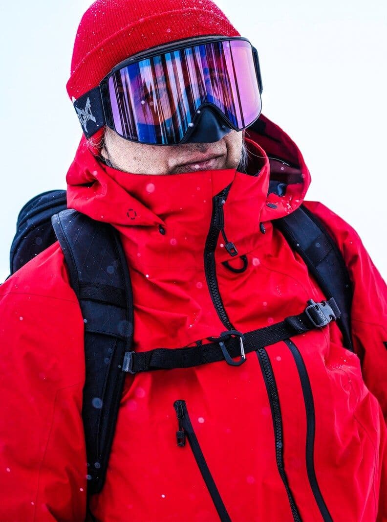 未使用 Burton ak 457 GORE-TEX ガイド ジャケット 赤