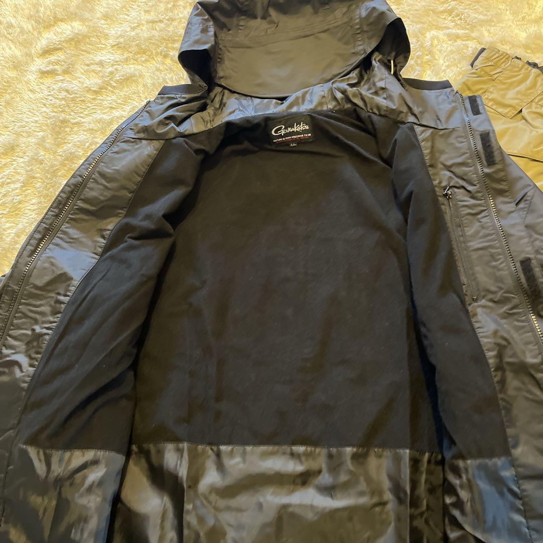 がまかつ ウィンドアップレインスーツ ブラウン LL Gamakatsu