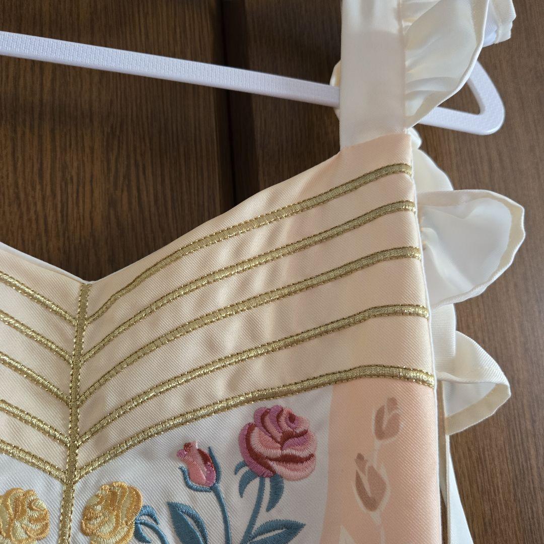 ディズニー美女と野獣　エプロン黄色