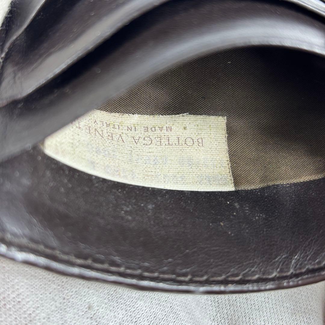 ボッテガヴェネタ　二つ折財布 マネークリップ カードケース　ダークブラウン