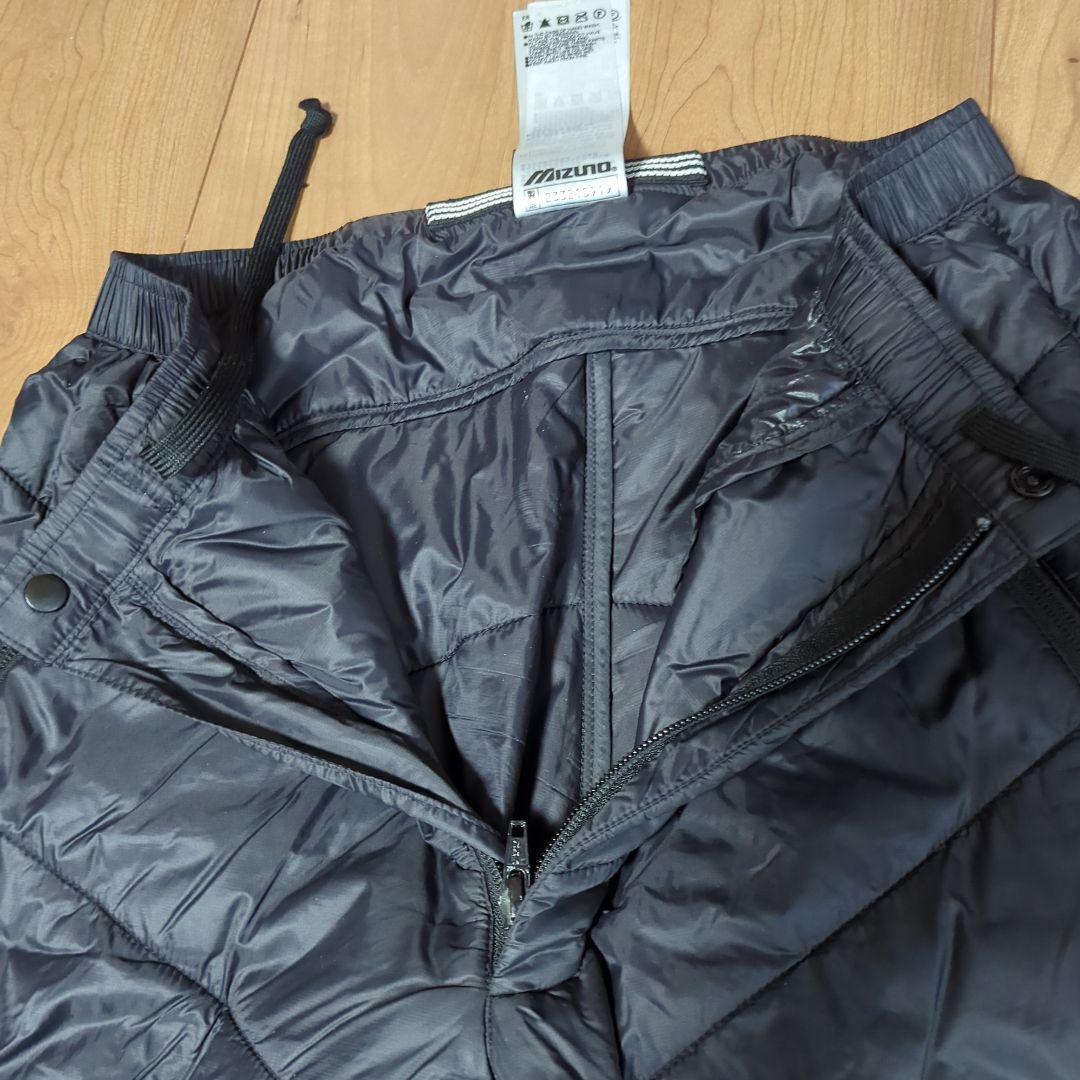 ミズノ　インサレーションミドルパンツ　Lサイズ　ブラック　MIZUNO