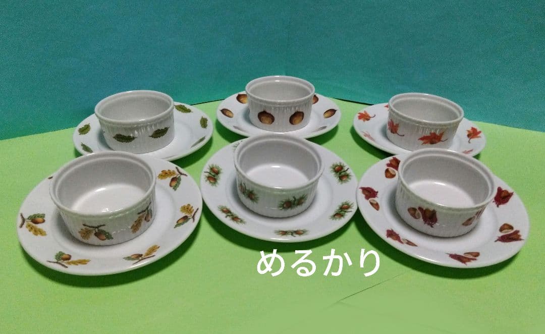 Apilco　アピルコ　ラメキン ＆ カナッペ プレート　ココット　フランス製