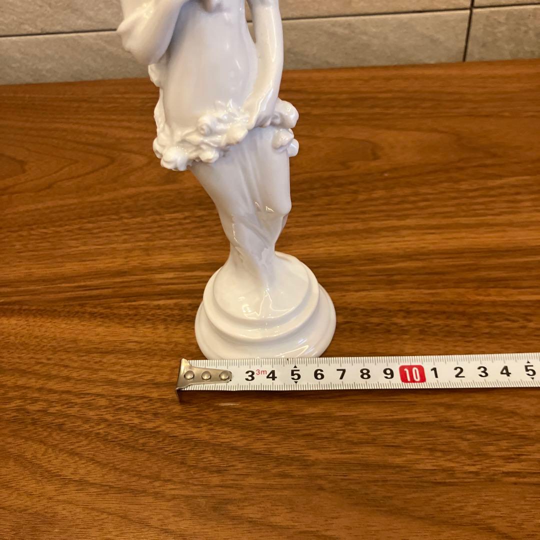 新品　リチャードジノリ　フィギュリン　フローラ　レア品　貴重　フィギュア　白磁