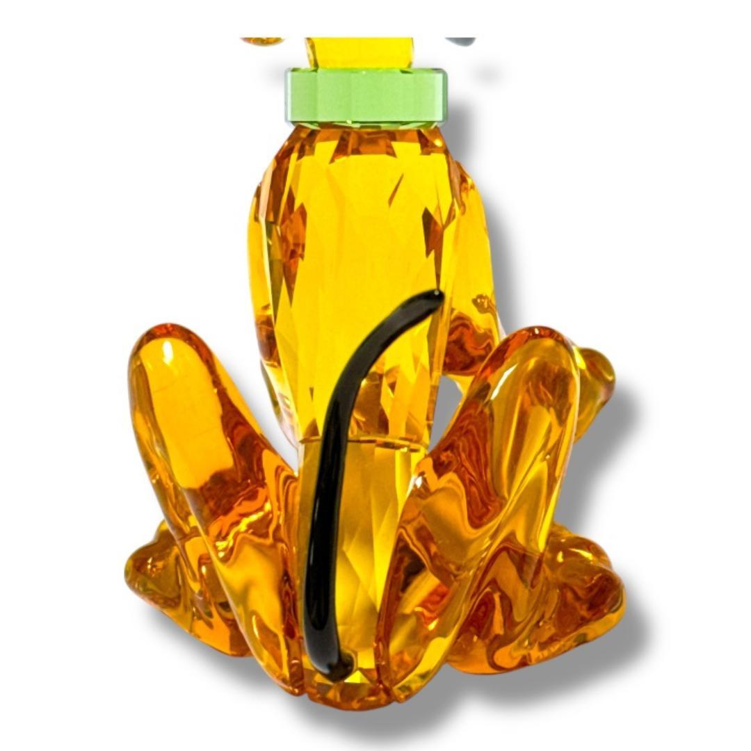 【超美品】スワロフスキー ディズニー プルート クリスタル オブジェ