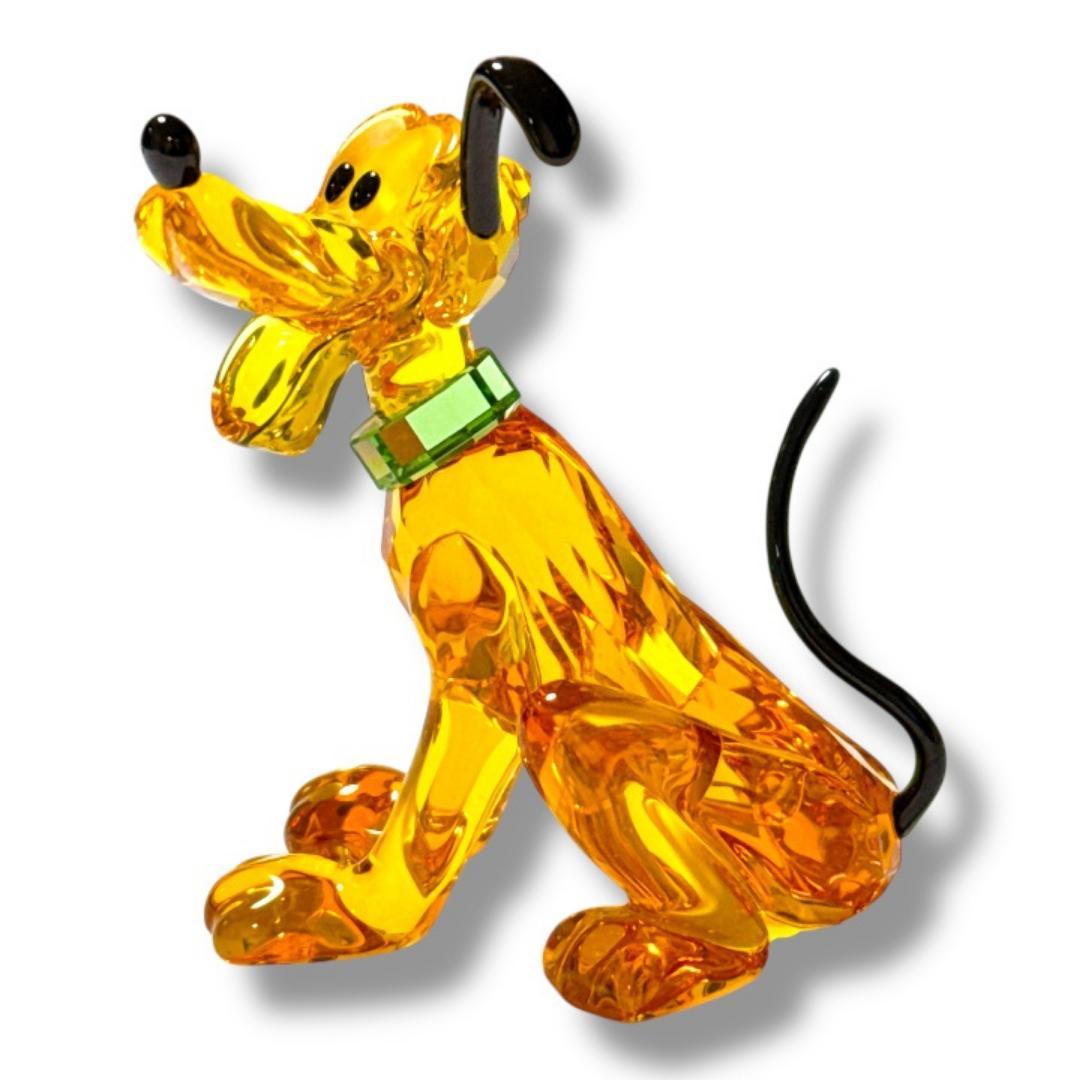 【超美品】スワロフスキー ディズニー プルート クリスタル オブジェ