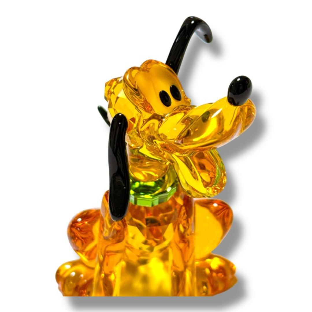 【超美品】スワロフスキー ディズニー プルート クリスタル オブジェ
