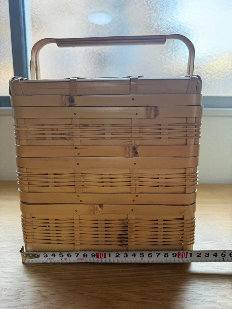 竹籠　弁当箱