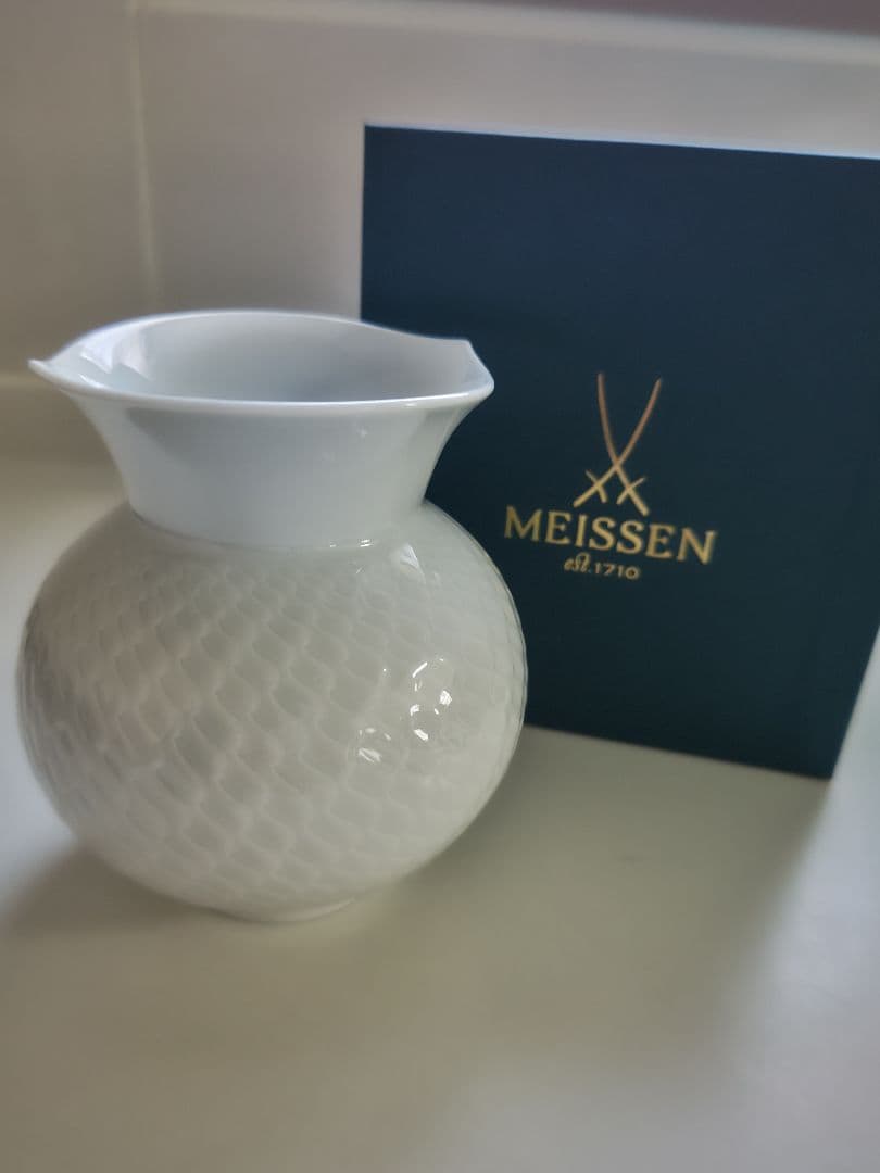 マイセン　花瓶