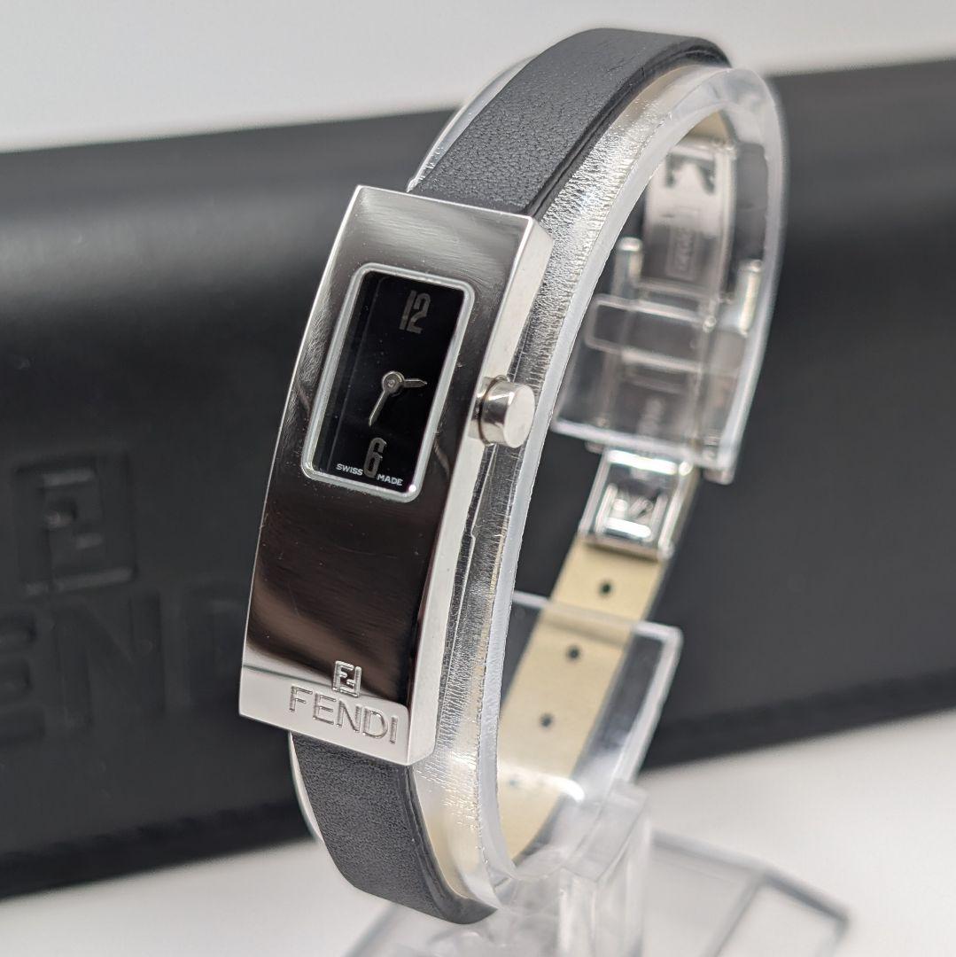 【美品】FENDI フェンディ レディース腕時計 3300L 電池交換済 稼働品