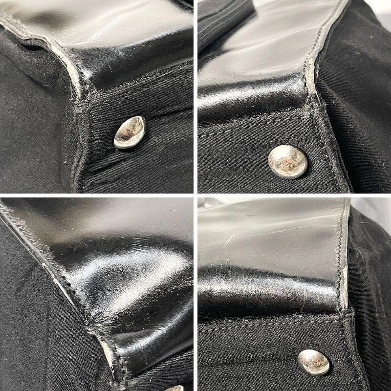 希少 GUCCI グッチ トムフォード ボストンバッグ コンビ レザー ブラック