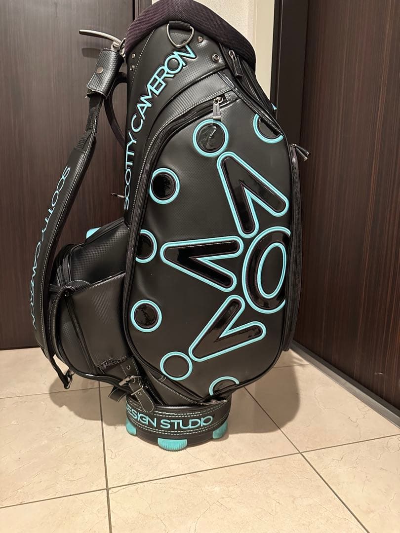 スコッティキャメロン　ティファニーブルー　スタッフバッグ※ フードカバーは未使用