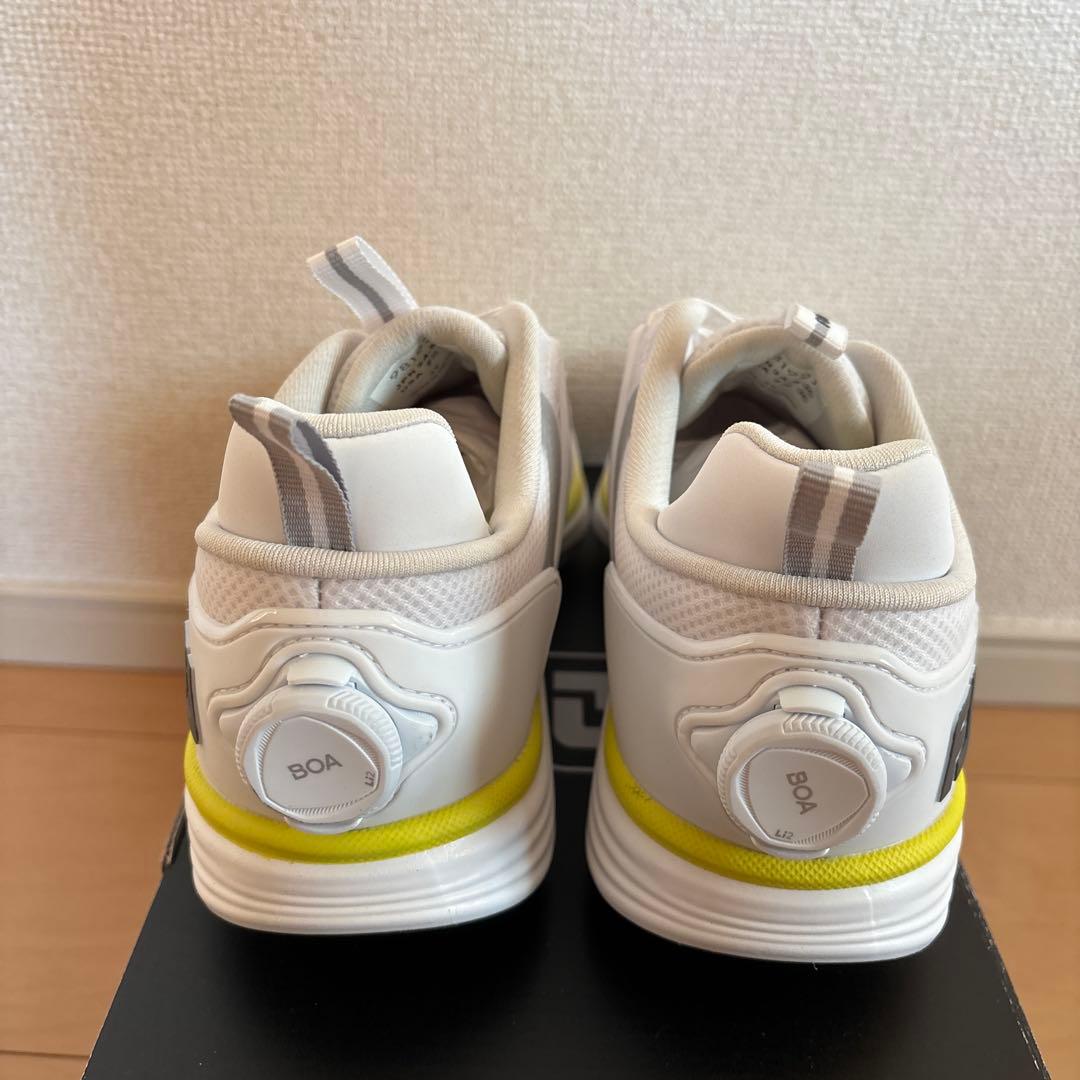 FOOTJOY Ortholite ゴルフシューズ ホワイト/イエロー