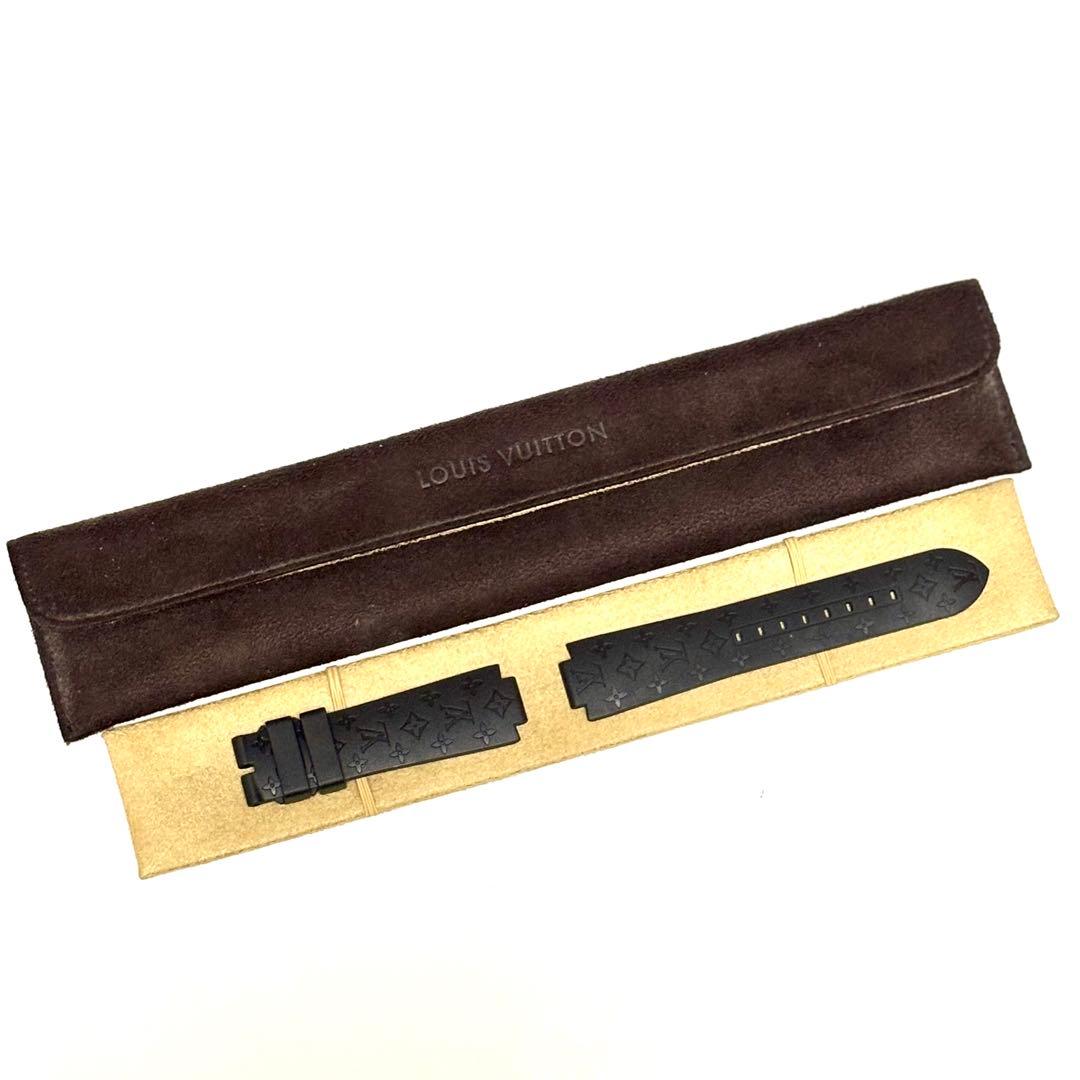 ルイヴィトン タンブール 腕時計用 R15614 モノグラム ノワール ブラック