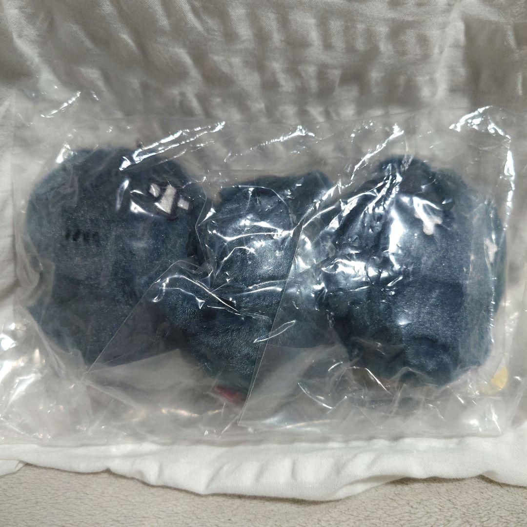 ちいかわグレーの子3体おてだまにもできちゃうマスコット