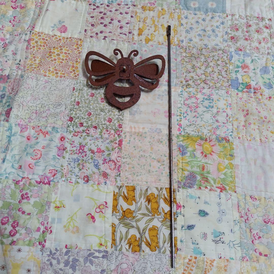 専用出品　サビ錆ジャンク　ガーデンピック　ミツバチ　ガーデニングオーナメント