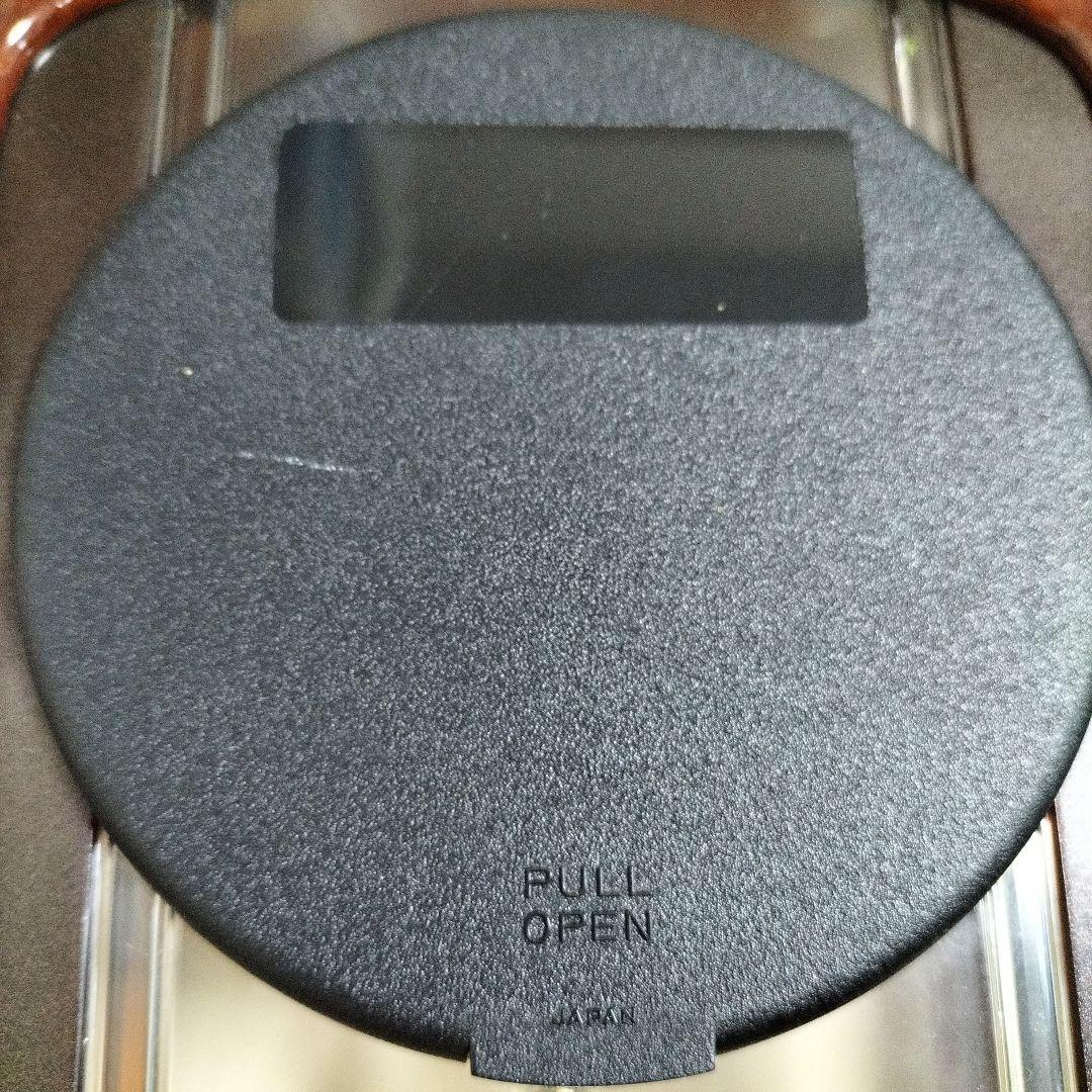 ブラウン シャンデリア置時計 カラクリ SEIKOQUARTZ