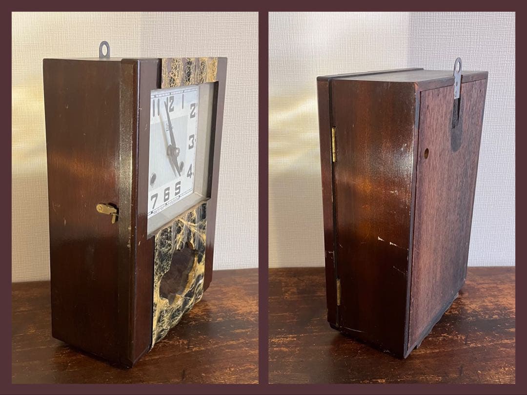 アンティーク 明治時計(小) ボンボン時計