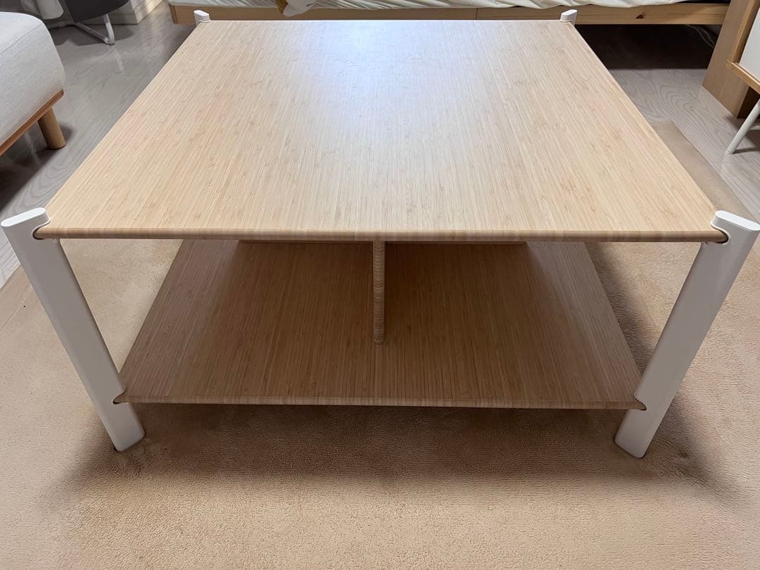 IKEA イェッテスタ ローテーブル イケア センターテーブル 家具 竹製