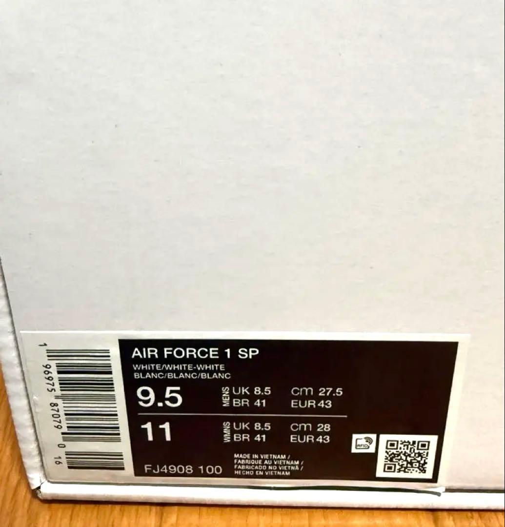 【美品】 Nike Air Force 1 ALYX white エアフォース