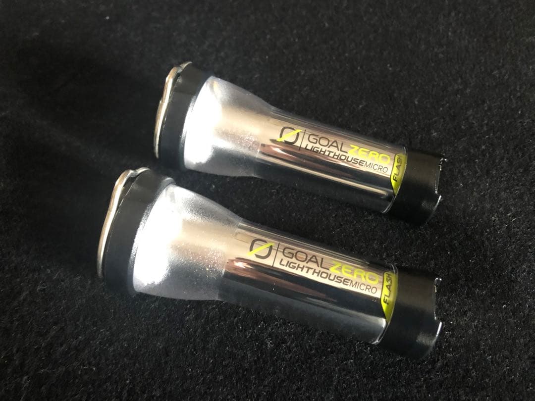 GOALZERO LIGHTHOUSE MICRO FLASH』ゴールゼロ2個