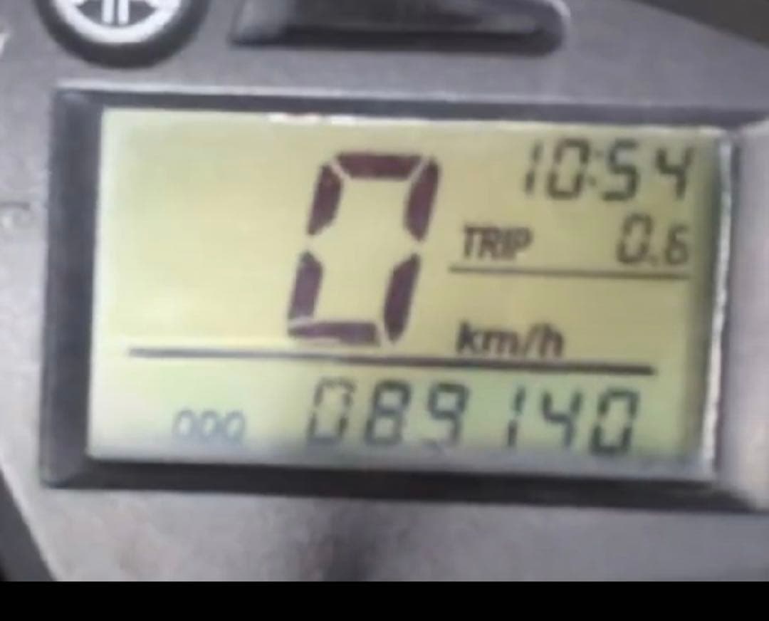 セロー250 XT250X '06 純正 メーター 割れ無 正常作動 ステー付