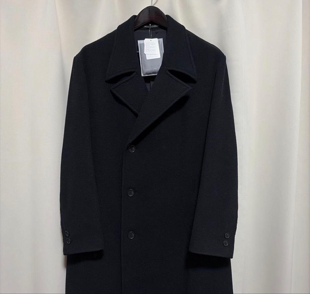 タグ付き 22AW Yohji Yamamoto モッサーコート