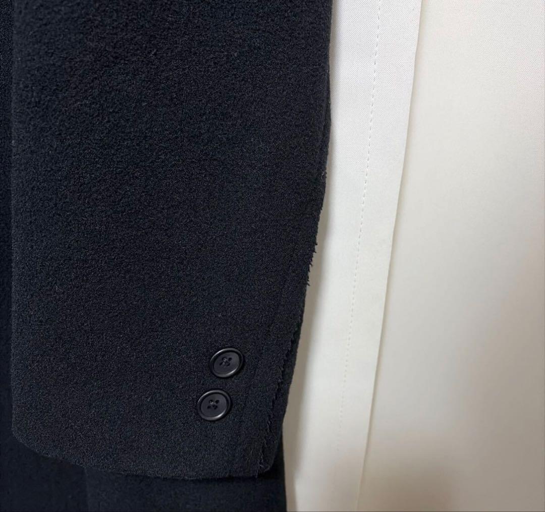 タグ付き 22AW Yohji Yamamoto モッサーコート